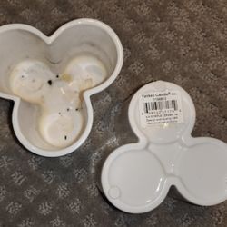 2 Yankee Candle Ceramic 3-Votive Candleholders