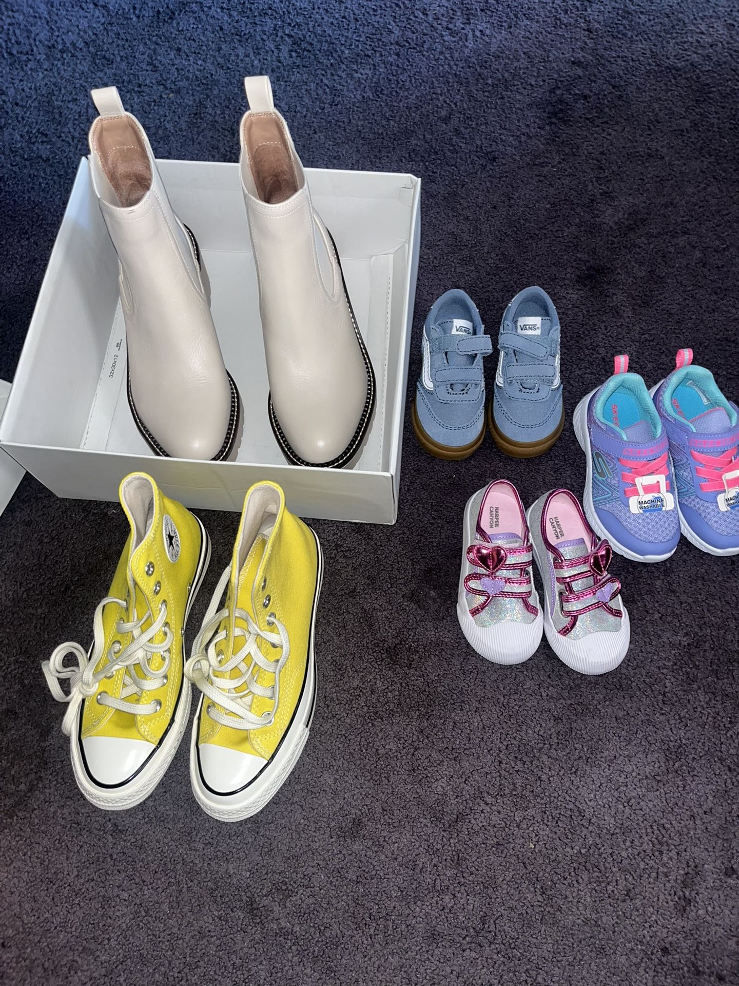 Brand New Kids Shoes And Women Leather Boots