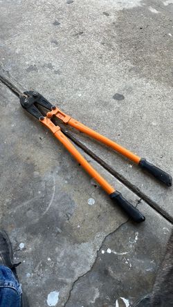 Heavy Duty Bolt Cutters Orange Handles