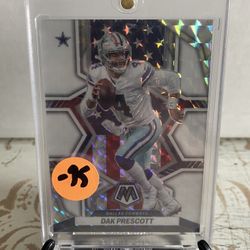 2022 Mosaic White Pride Dak Prescott /25