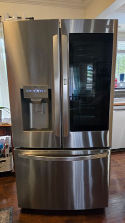 LG ThinQ French Door Refrigerator Stainless Steel