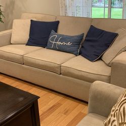 Couch and Side Chair 