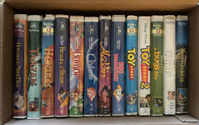 VHS Disney Movies