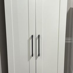 White Pantry/Storage Cabinet with Shelves