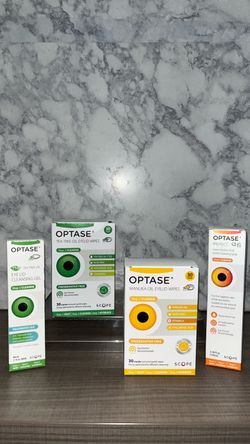All Brand NEW! 👁️   OPTASE Eye Lid Cleansing/Care Products(((PENDING PICK UP TODAY)))