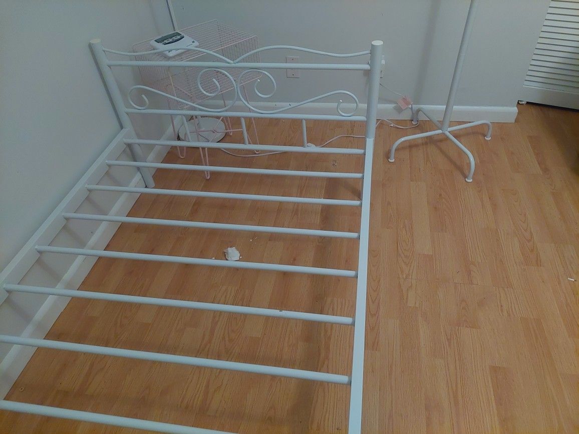 Twin Metal Bed