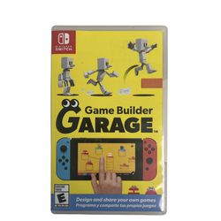 Nintendo Switch Garage Game Builder