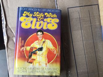 My Life With Elvis Hardcover Book