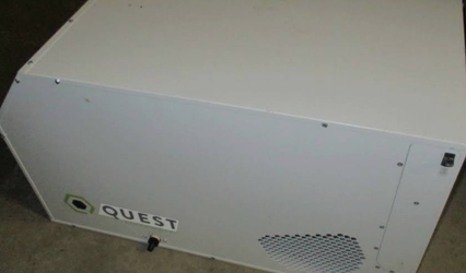 QUEST Dual 155 Commercial Dehumidifier 155 Pint 115V + Duct Collars