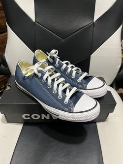 CONVERSE LOW TOPS BLUE