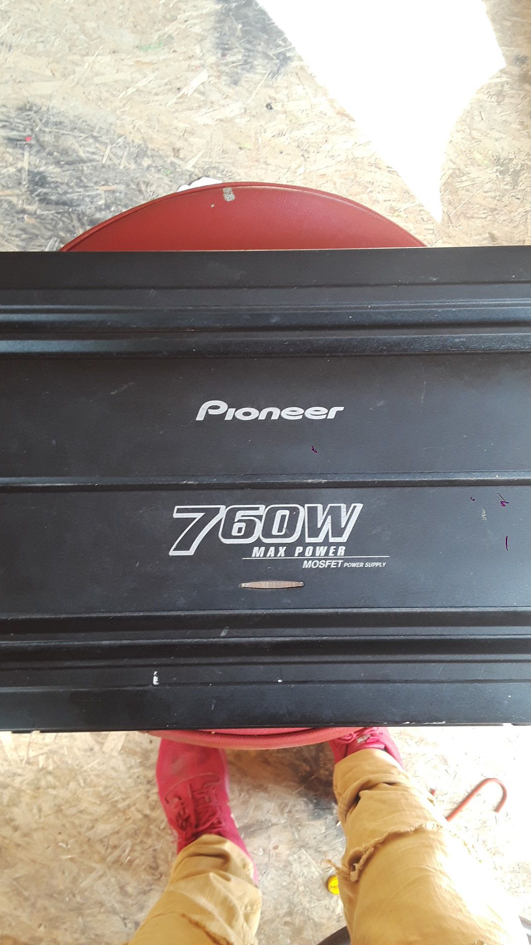 Pioneer 760w Amplifier
