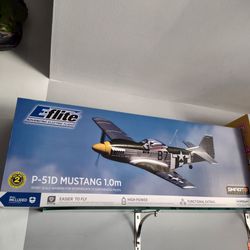 RC airplane P-51 D  mustang RC airplane. Bind and fly summer special