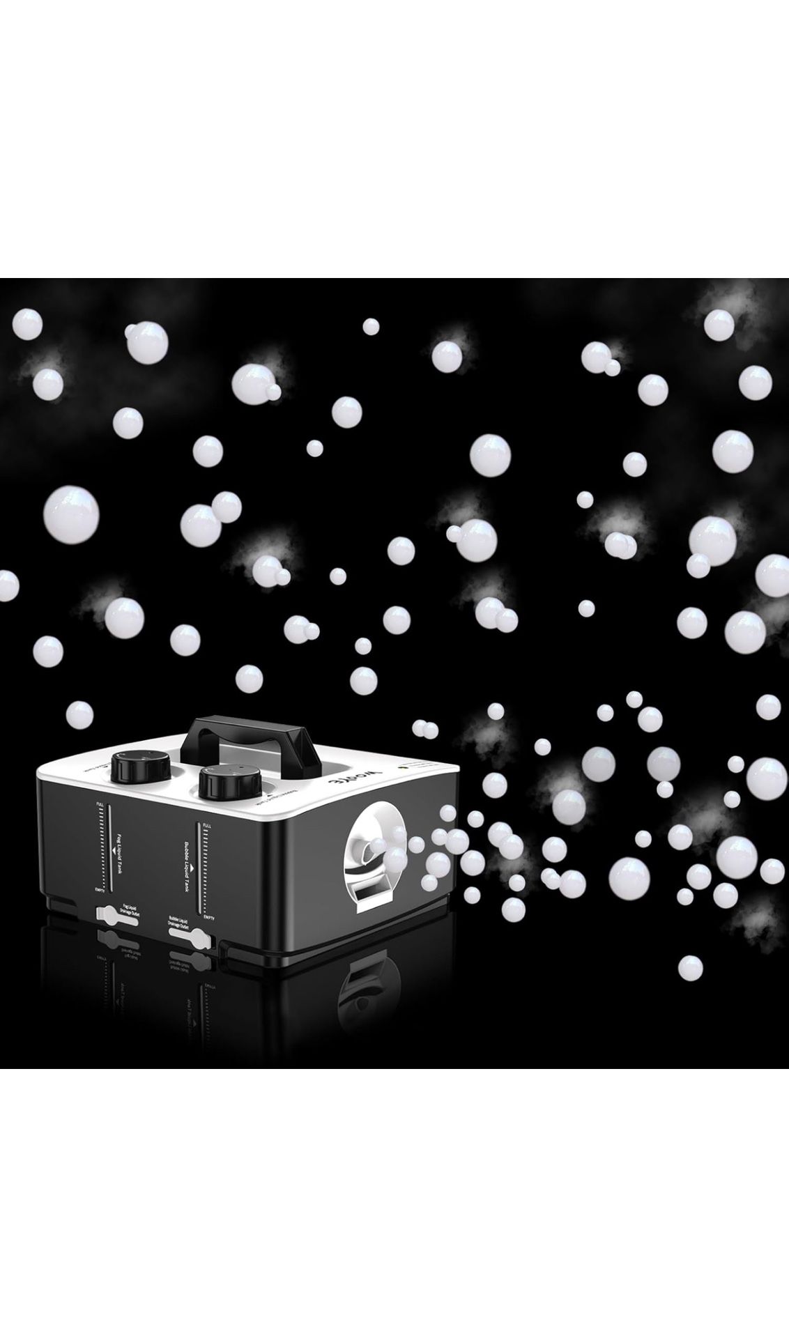 No Spill Fog Bubble Machine *Brand New*