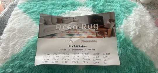 5’x8’ Area Rug