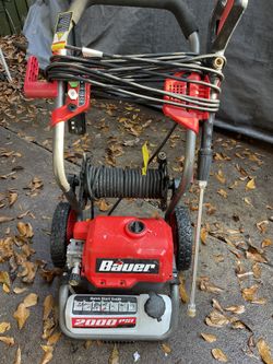 Pressure washers 