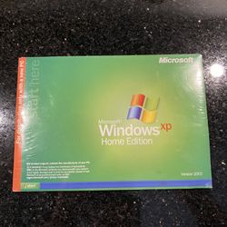 Microsoft Windows XP Home Edition PC New Sealed