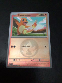 Charmander Pokémon card