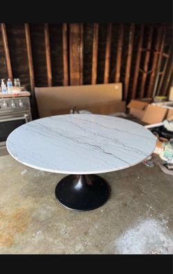 Marble table