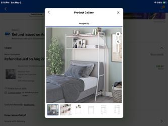 New in box twin headboard
