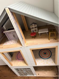 Large Wooden Dollhouse