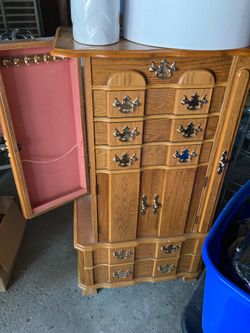 Stunning jewelry armoire