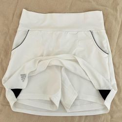 Vintage Adidas White skirt with shorts