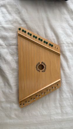 Wooden Zither Harp String Instrument