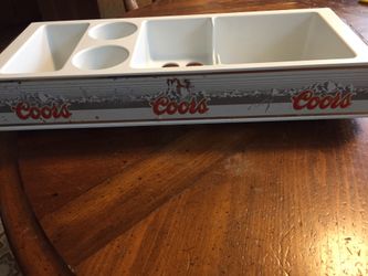 Vintage Coors Compartmentalized Serving Tray/ Container