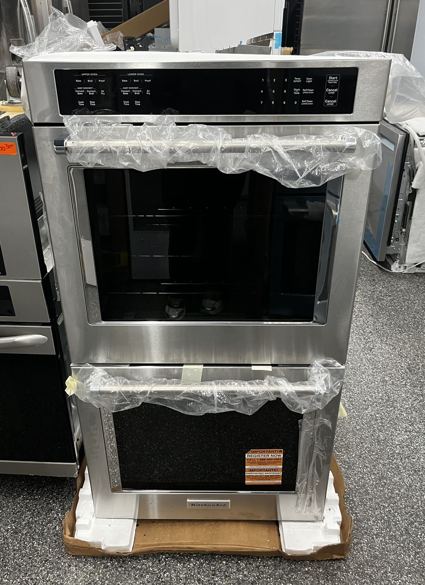 KitchenAid Stainless Steel 27” Double Electric Wall Oven