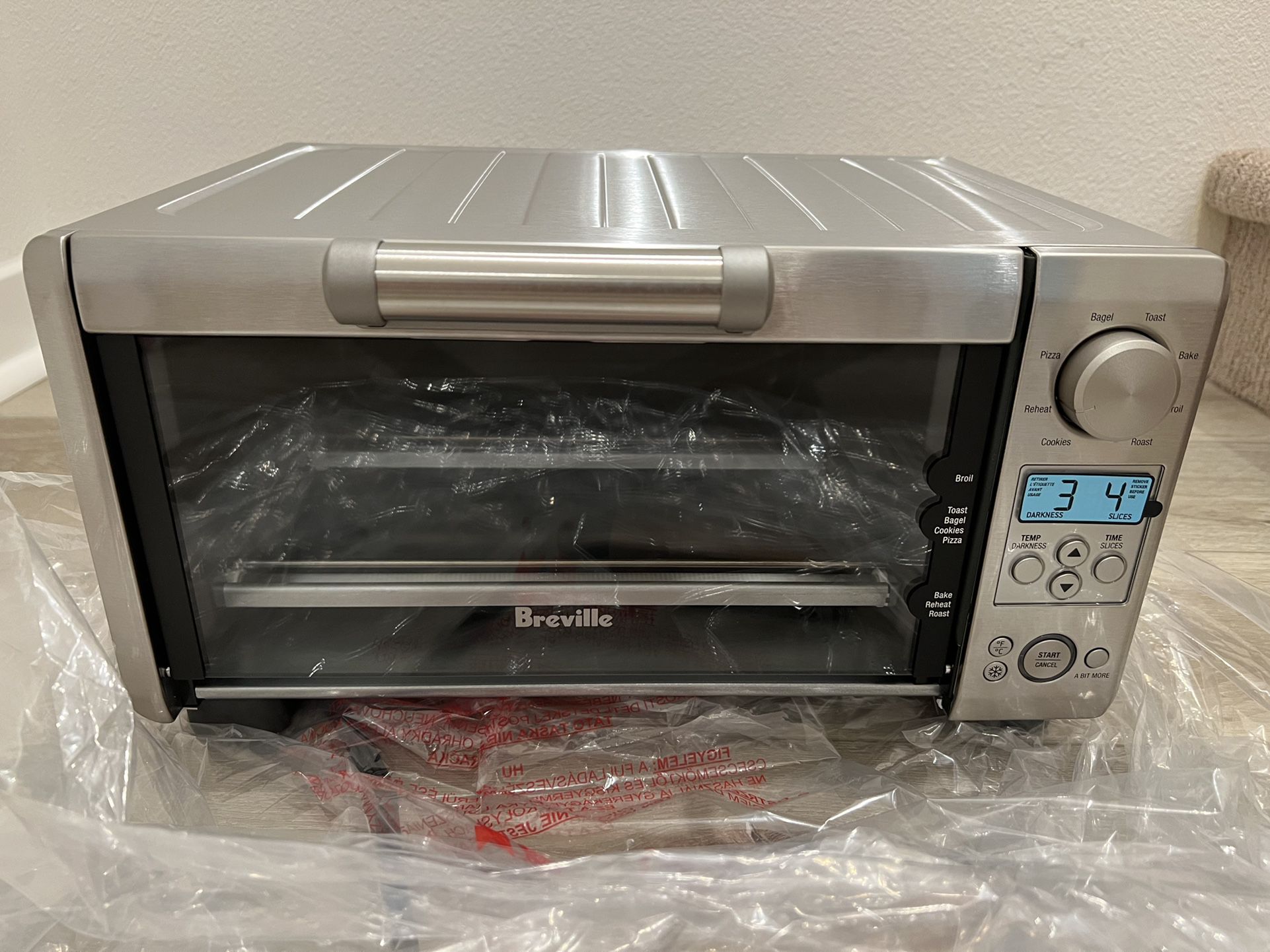 New Breville BOV450XL Mini Smart Oven, Countertop Toaster Oven, Brushed  Stainless Steel for Sale in Ontario, CA - OfferUp
