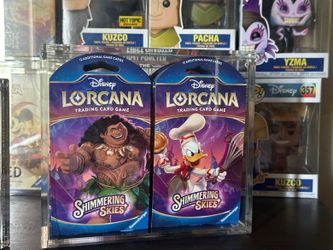 Disney Lorcana Shimmering Skies Sleeved booster packs 20x