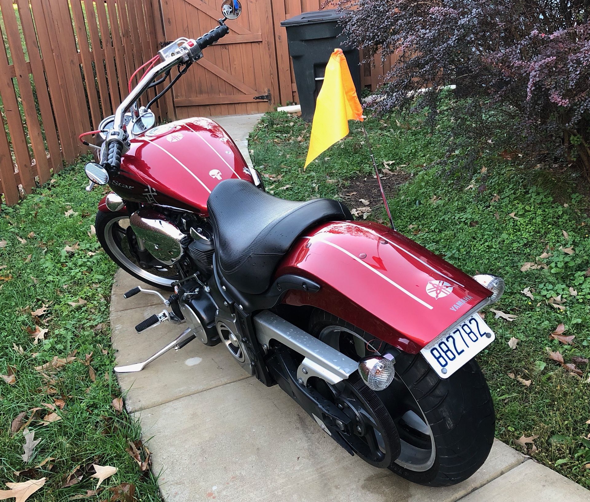 2008 Yamaha Road Star Warrior 18007 miles, Road Ready, never drop , adult owned.