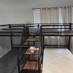 Triple Bunker Bed