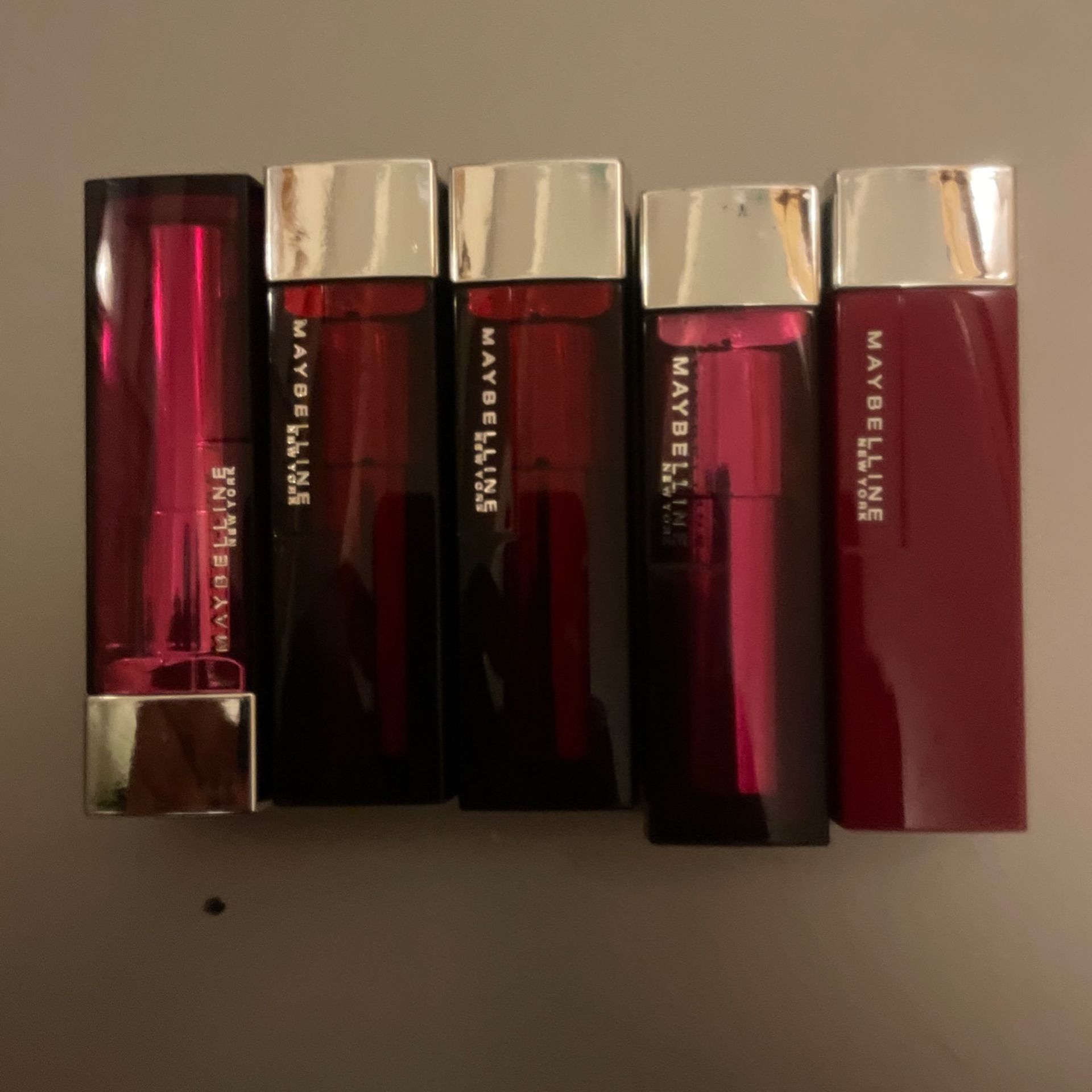 5 New Maybelline New York Regular Lipstick