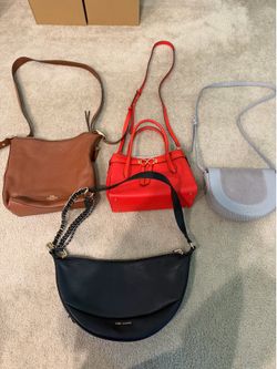 Lot of 4 purses (used) Marc Jacobs, Kate Spade and Coach