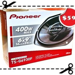 Pioneer 400 Watts Car Speakers Set 6x9 Inch 3-Way Coaxial Speaker System TS-G6930F 🚨 Payment Options Available 🚨 No Credit Needed 🚨 