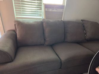 Gray sofa
