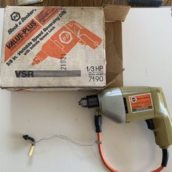 Black & Decker Drill
