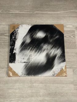 Black & White Abstract Canvas Wall Art