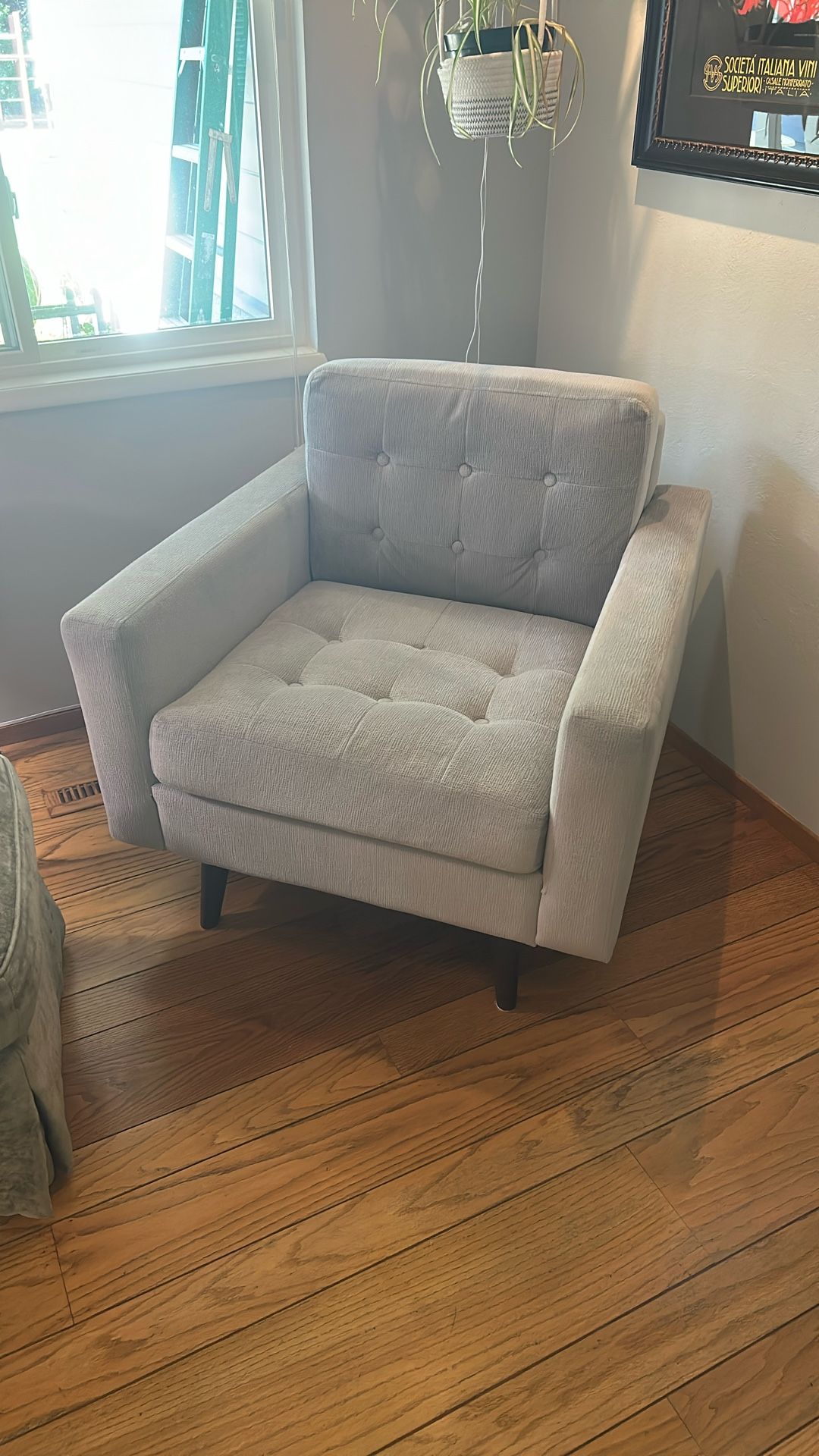 Armchair - Light Grey