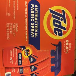 Tide Fabric Spray 3 Count 22fl Oz Each Brand New 