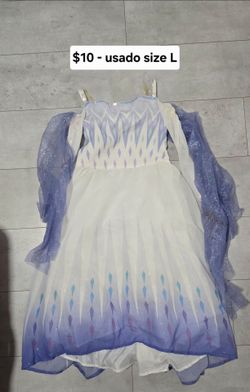 Frozen Elsa Inspired Princess Dress ā Size L ā $10
