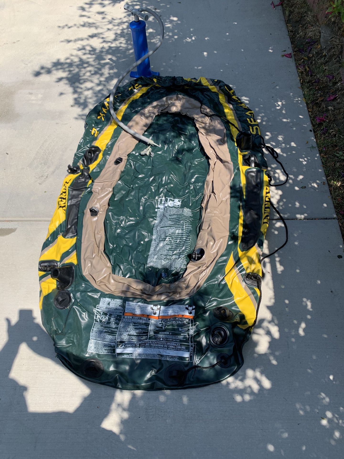 Intex Seahawk 2 Inflatable Boat