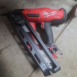 Milwaukee fuel finish nailer 15 gage