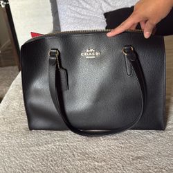 Large Black Coach bag