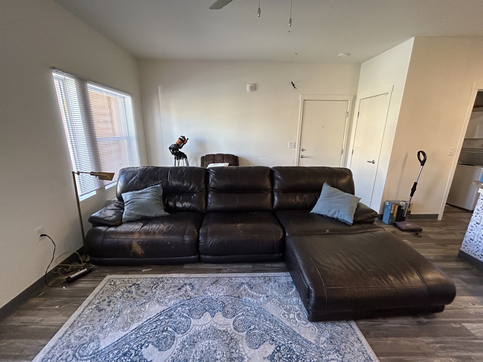Couch — Leather Sectional