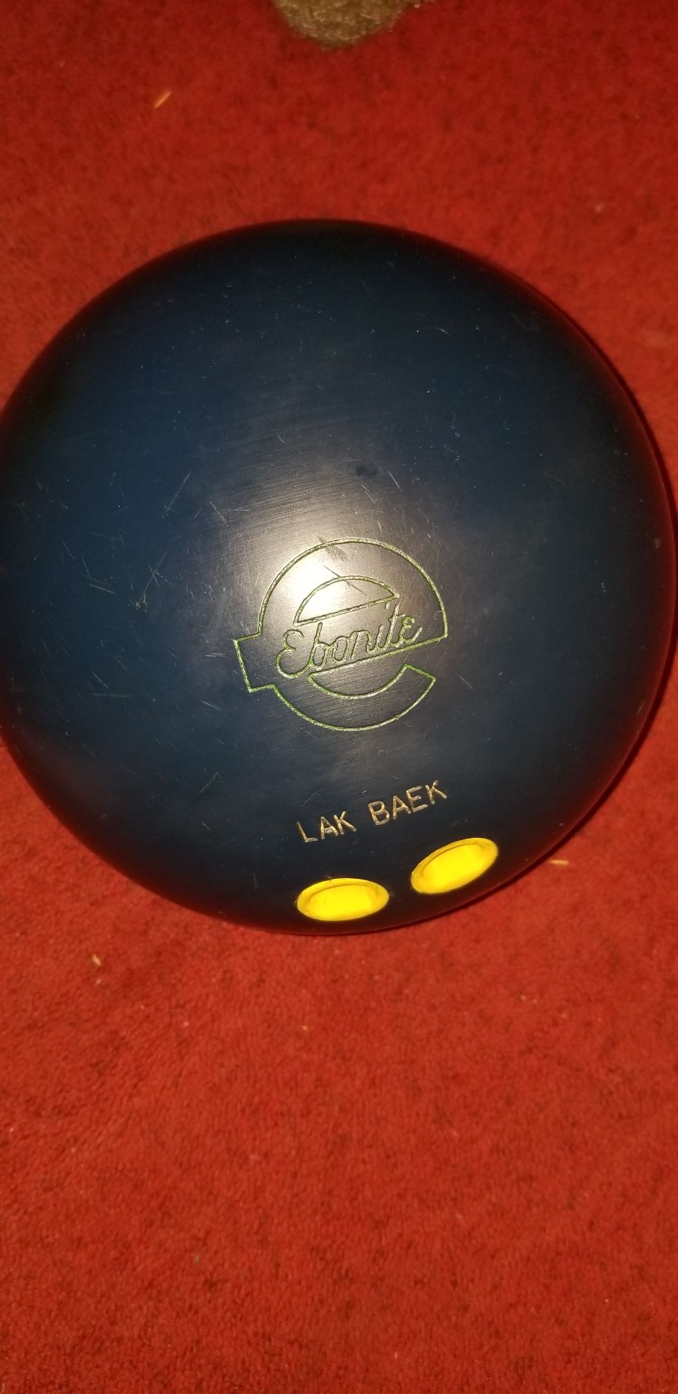 Ebonite Nitro 14lb bowling ball