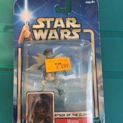 Star Wars Attack of the Clones Watto action figure