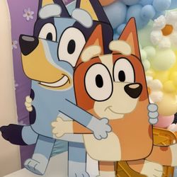 Bluey and Bingo Cutout 