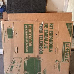2 TV Moving Boxes 